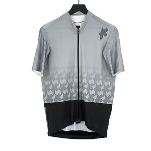 ASSOS Clima Code 1/3 Summer Men's Cycling Jersey Shirt Grey Black XL